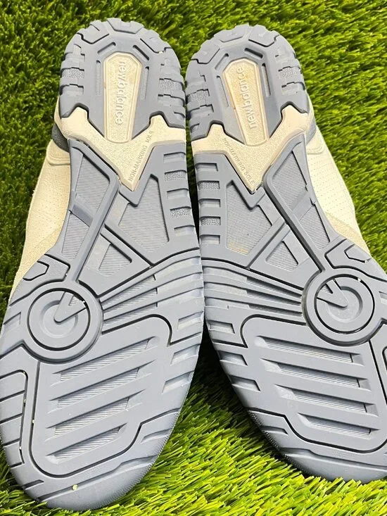 New Balance 550 Womens Size 9 White Blue Athletic Running Leather Shoes Sneakers - Picture 7 of 10